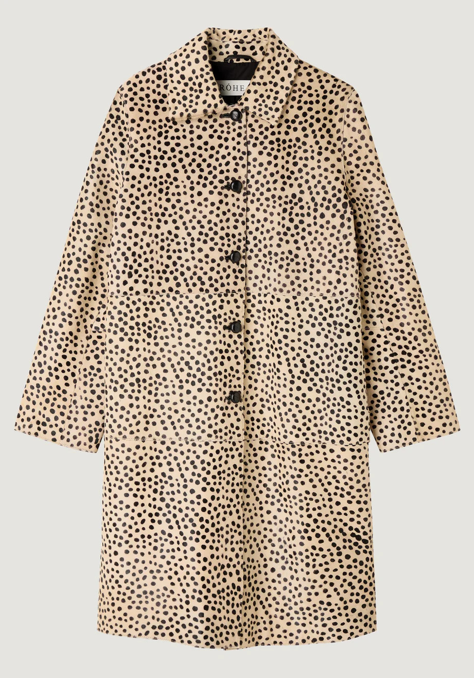 pony hair coat | cheetah | Rohe