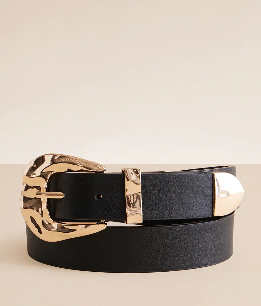 Melted Metal Belt | Buckle