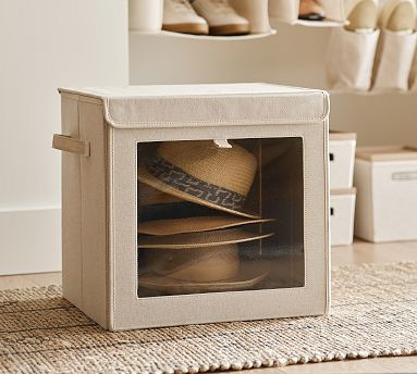 Linen Closet Storage Box | Pottery Barn (US)