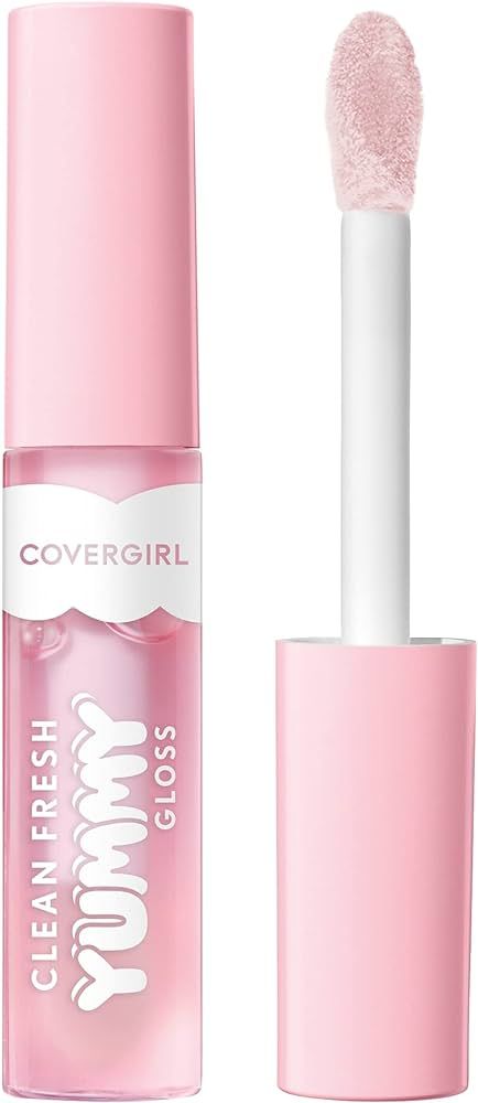 COVERGIRL Clean Fresh Yummy Gloss – Lip Gloss, Sheer, Natural Scents, Vegan Formula - Let’s G... | Amazon (US)