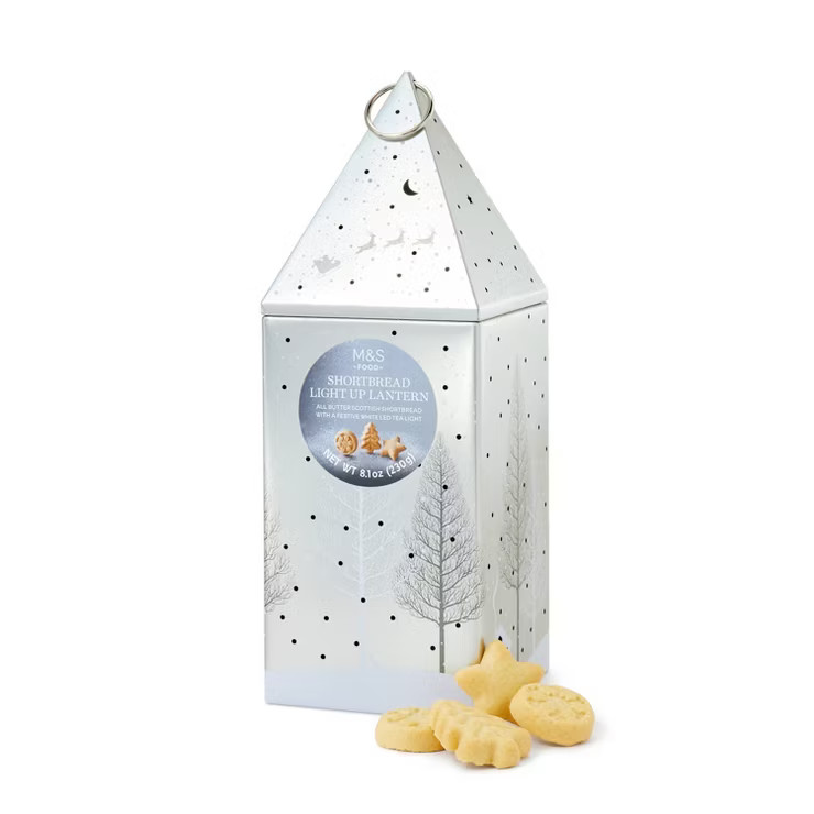 M&S Shortbread Light Up Lantern - 8.1oz - Colors May Vary | Target