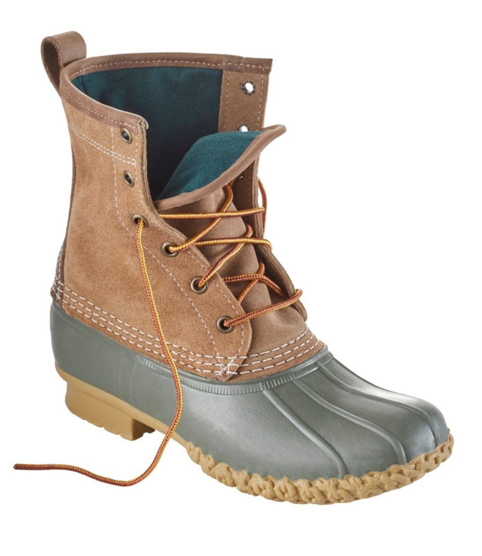 Women's Small Batch L.L.Bean Boot, 8" Leather Chamois-Lined | L.L. Bean