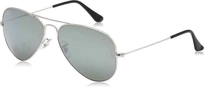 Ray-Ban Rb3025 Classic Mirrored Pilot Sunglasses | Amazon (US)