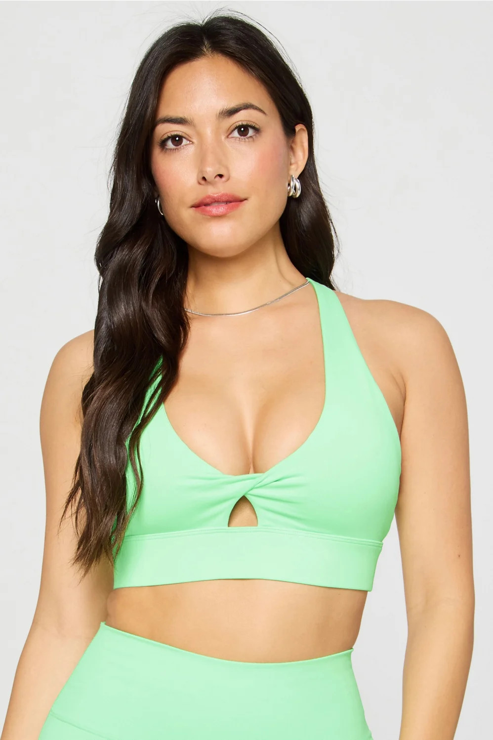 Oasis Twist Medium Impact Sports Bra | Fabletics