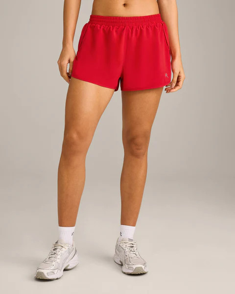 AirMove™ Lined Shorts 2" with Reflective Logo 
 Fiery Red | Oner Active (UK / US)