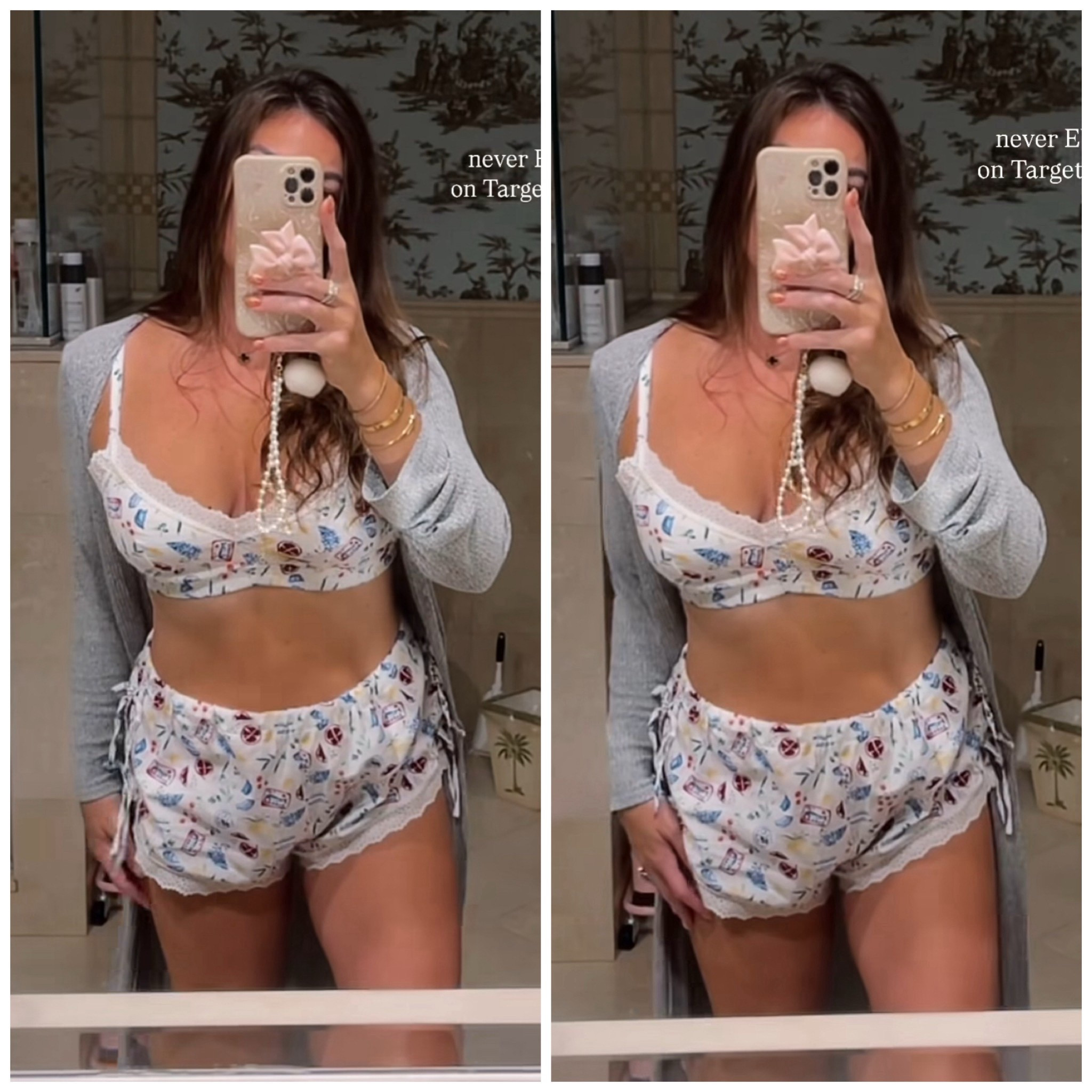 The BEST lounge set I keep repurchasing in every pattern! Wearing size large for a more comfortable, loose fit. Fits true to size but size up for looser fit and longer shorts 💕 

#LTKFindsUnder50 #LTKStyleTip #LTKSummerEdit