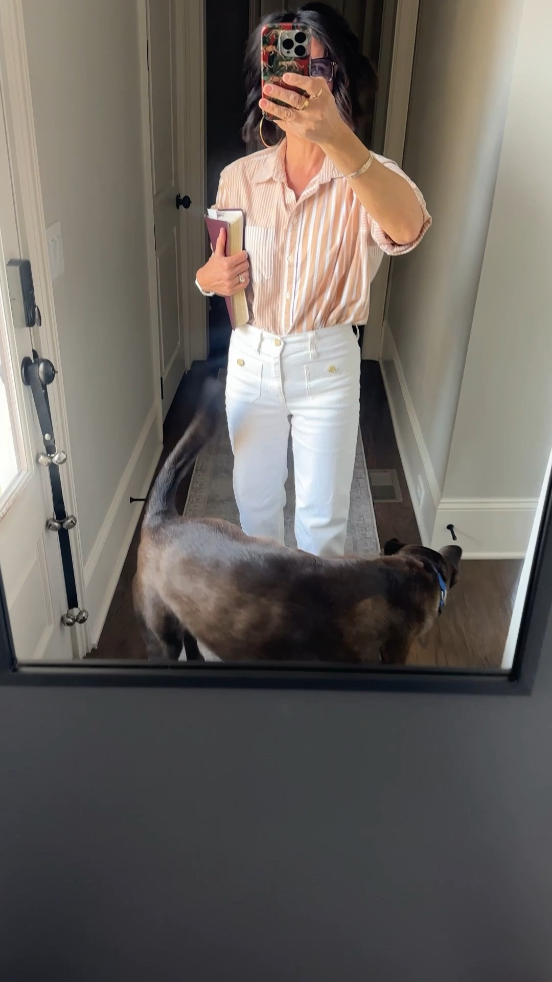 Spring is calling & these white wide leg jeans are a season staple 🤍 The perfect mid-rise fit that hugs the hips & thighs, then flows into a flattering wide leg for that effortless, elevated silhouette we all love. They hit right at the ankle (making them ideal for sneakers, flats, sandals, and heel) & the gold button detail adds just the right touch of polish without feeling too dressy.
These are a spring wardrobe essential, perfect for everyday mom life, casual brunches, travel days, errands, and chic off-duty looks. If you’re building a capsule spring wardrobe, these jeans deserve a top spot.
🛍️Linking my exact pair 

#LTKvlog #LTKmomlife #LTKootd