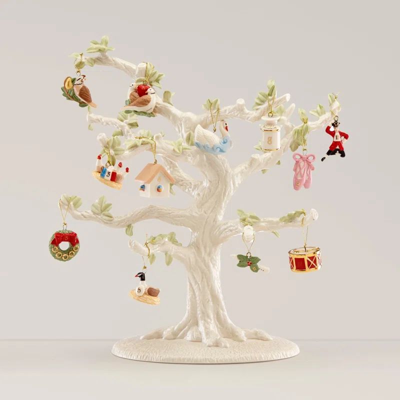 12 Piece Christmas Memories Hanging Figurine Ornament Set | Wayfair North America
