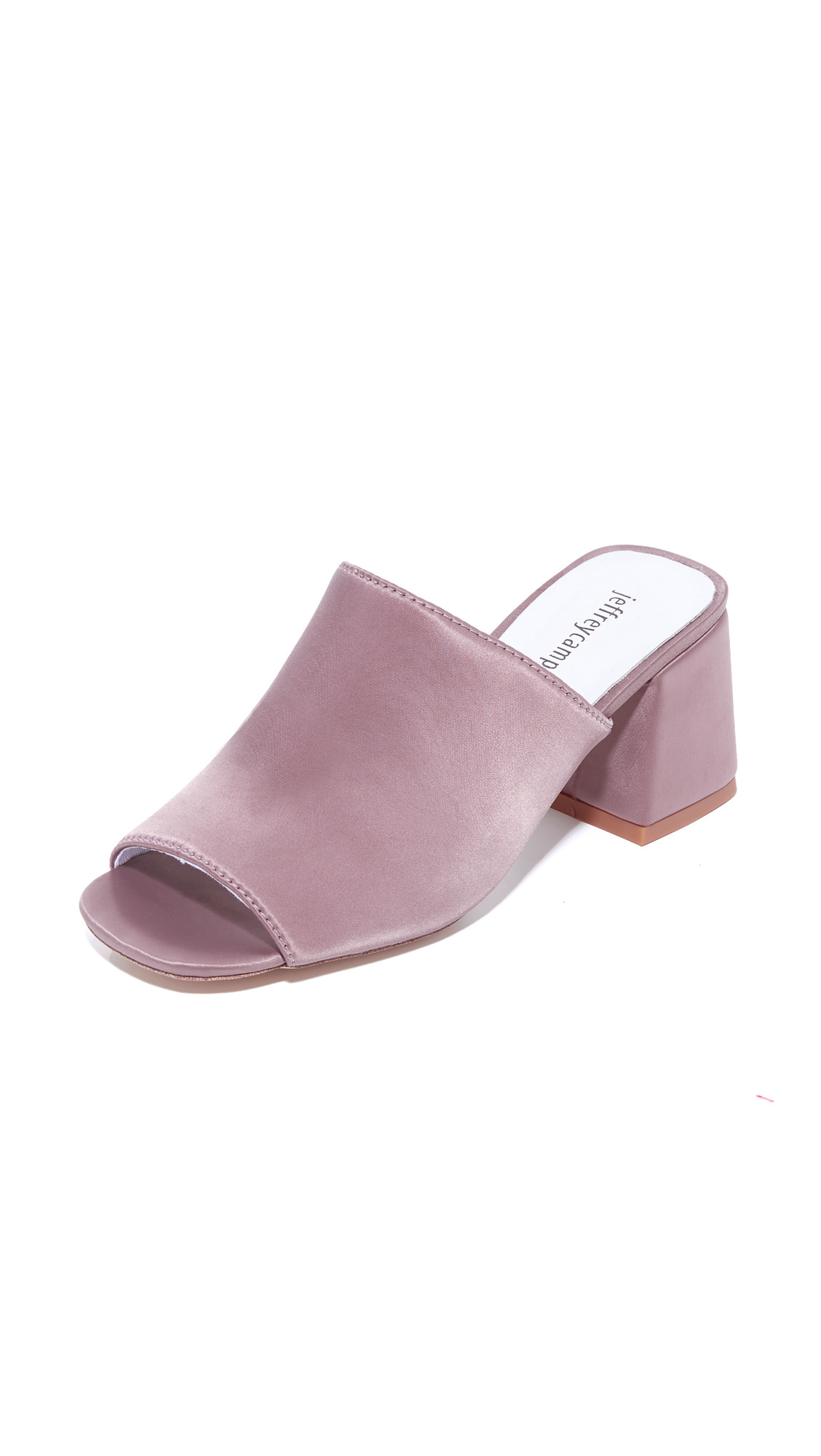 Perpetua Satin Mules | Shopbop
