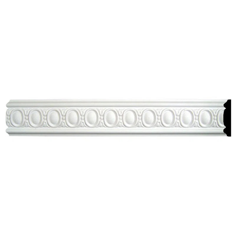 Caputo 3 1/8"H x 94 1/2"W x 3/4"D Egg and Dart Panel Moulding | Wayfair Professional