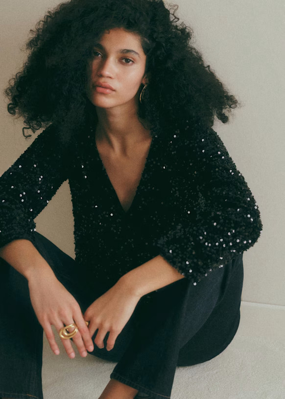 Shiny Blouse | Sezane - UK