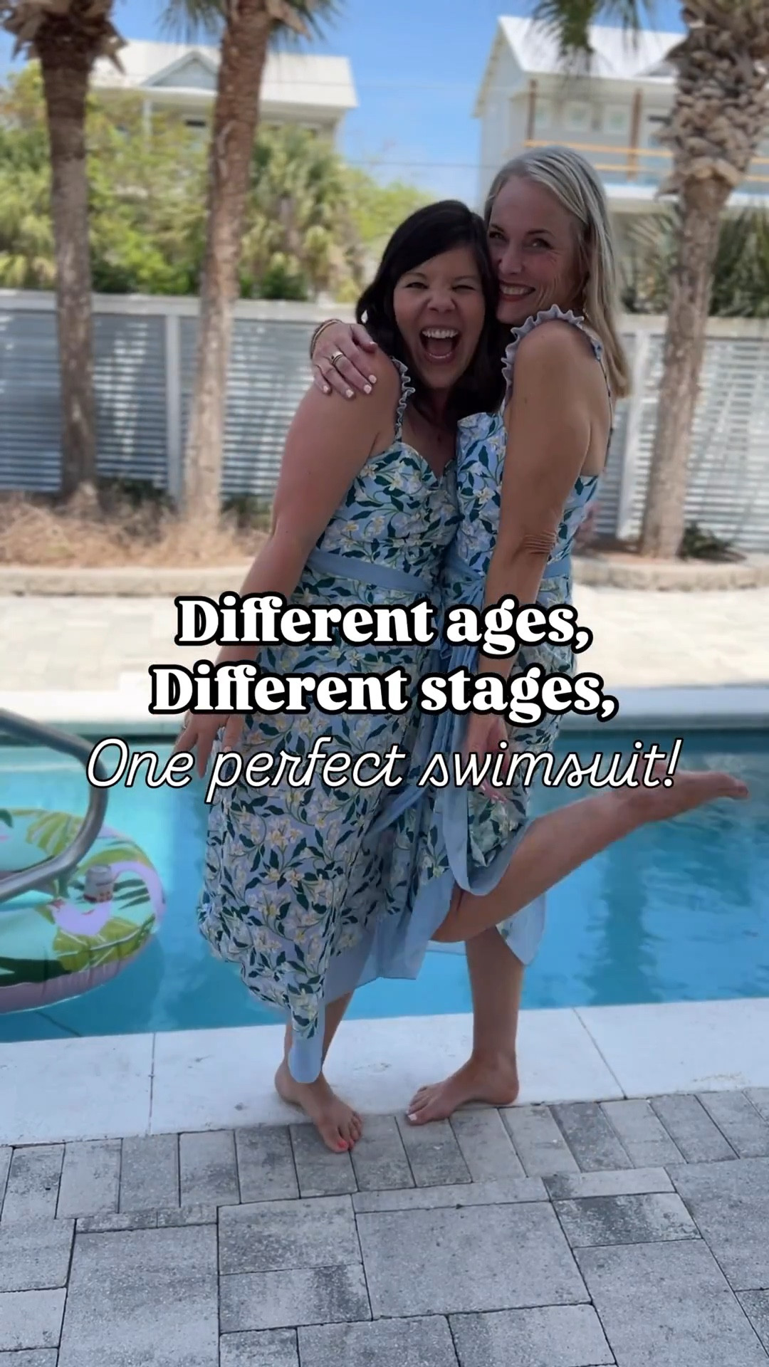 Twinning is winning- in the most perfect suit from Amazon (of course!)

Gentry is 5’4 and a curvy size 6 & sized up to a large.

Lauren is 5’8 and 137 pounds wearing a medium.

#LTKSwim #LTKSeasonal #LTKFindsUnder50