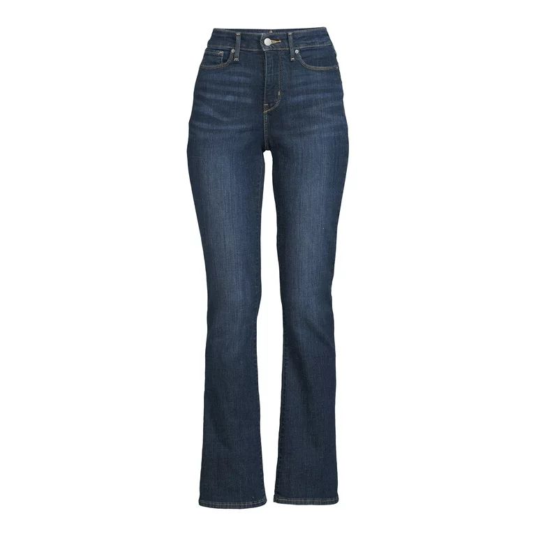 Signature by Levi Strauss & Co. Women's Shaping Mid Rise Bootcut Jeans | Walmart (US)