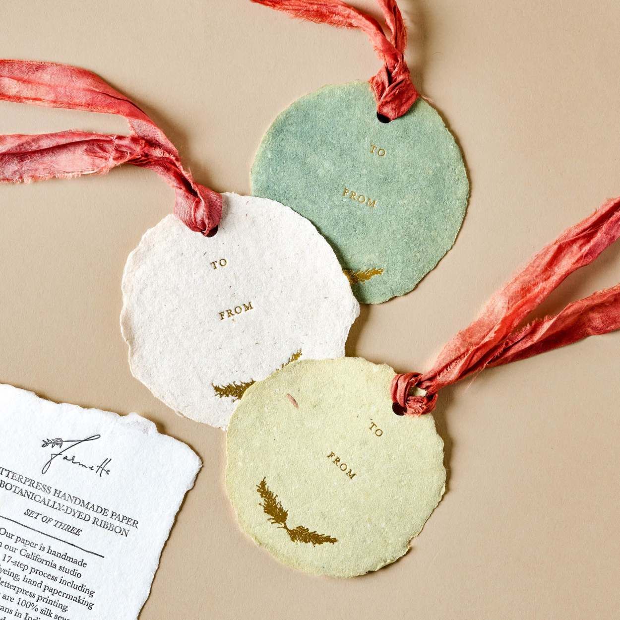 Golden Branches Gift Tags | Magnolia