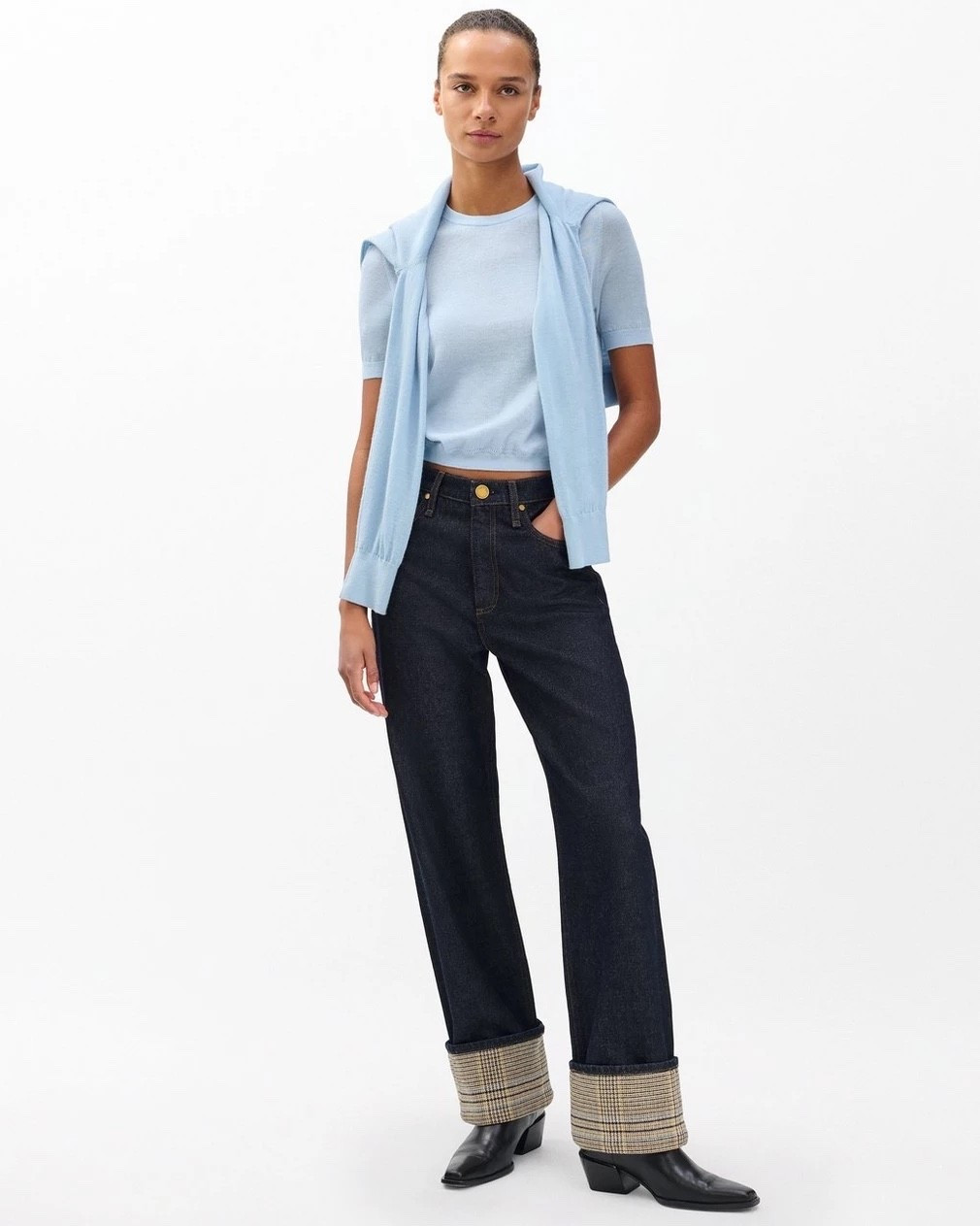 Cashmere tee - perfect for layering and such a pretty color for spring!

#LTKSaleAlert