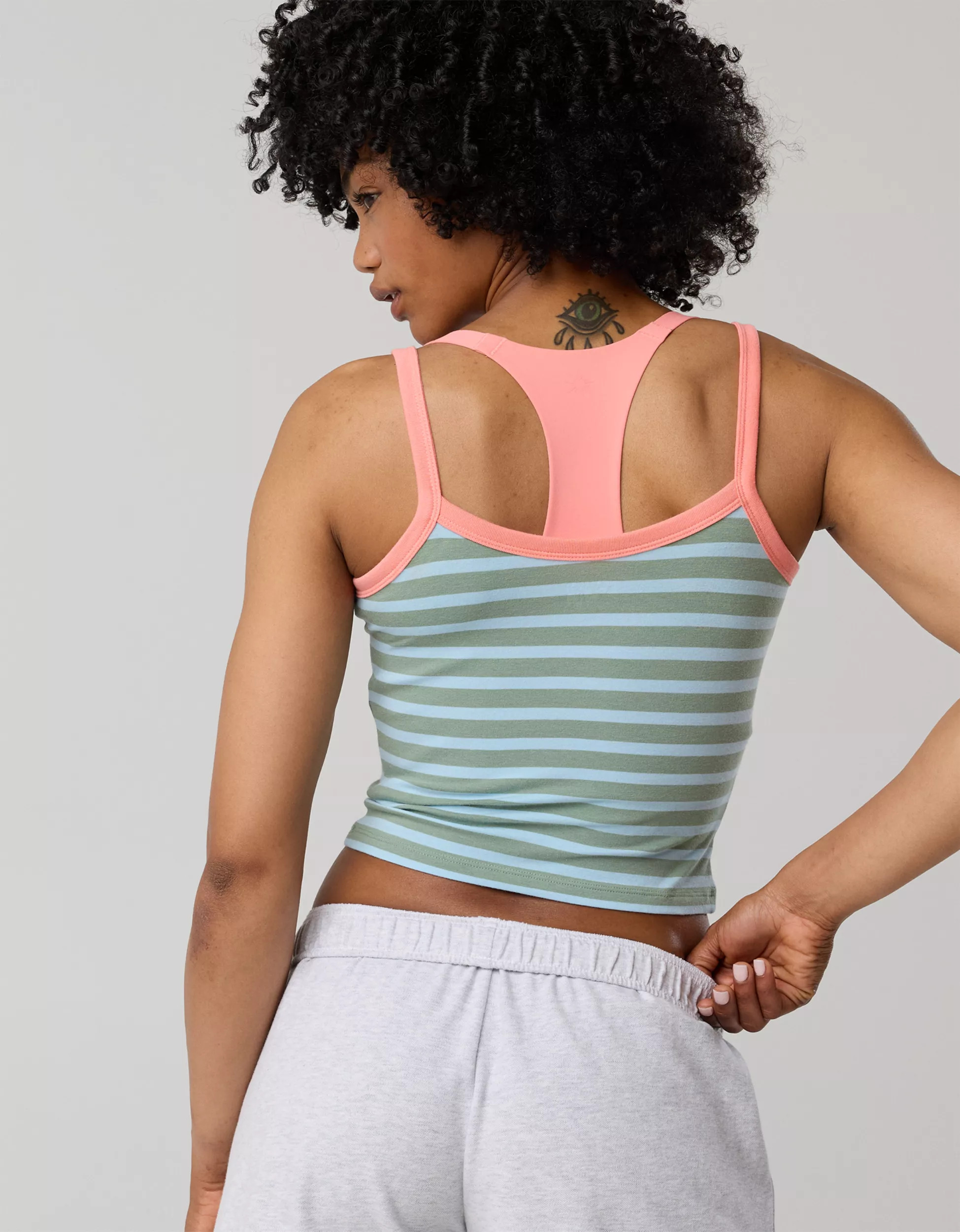 OFFLINE By Aerie Let's Stretch Ringer Tank Top | Aerie
