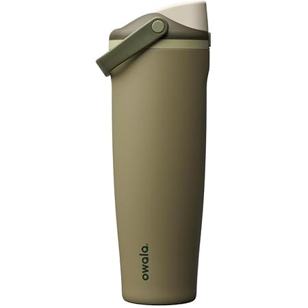Owala FreeSip Tumbler Stainless Steel Water Bottle 40 oz Foggy Tide     Triple-Layer Insulation |... | Amazon (US)
