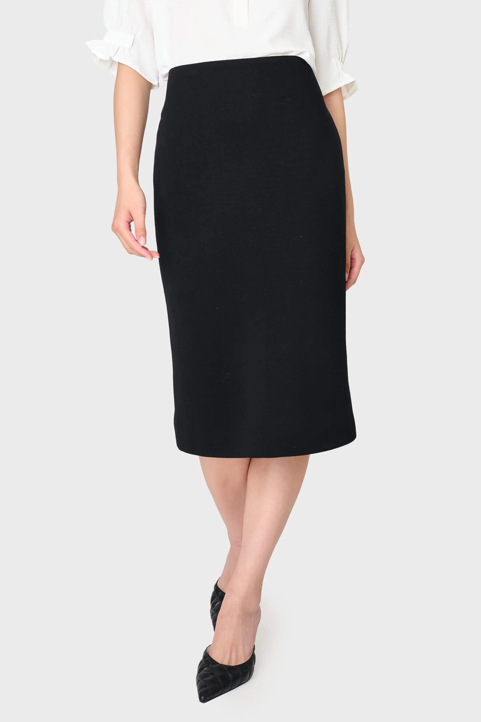 Notch Midi Skirt | Gibsonlook