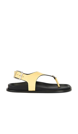 ALOHAS Harbor Onix Sandals in Yellow. - size 36 | Revolve Clothing (Global)