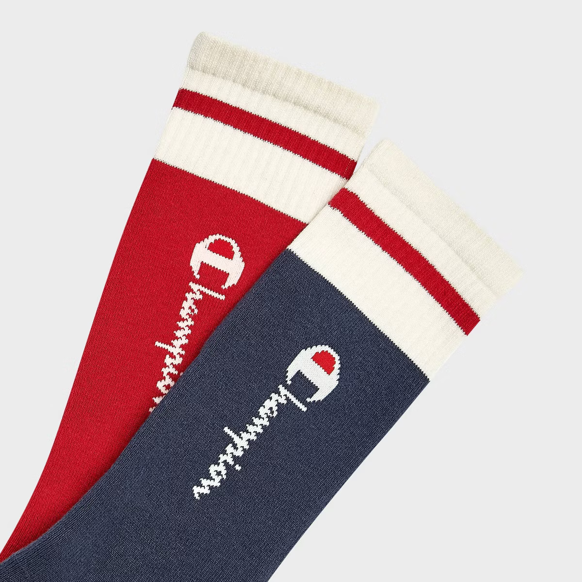 Champion Authentic Originals Men's 2pk Sweatshirt Crew Socks - 6-12 | Target