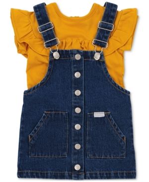 Seven for All Mankind Baby Girls 2-Piece Jumper Set | Macys (US)