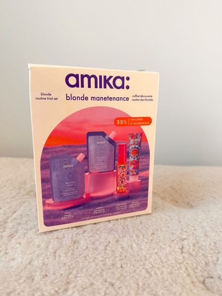 Sephora mini sets are great for testing products! I’m trying the Bust Your Brass shampoo and conditioner set from amika. 

#LTKfindsunder50 #LTKbeauty