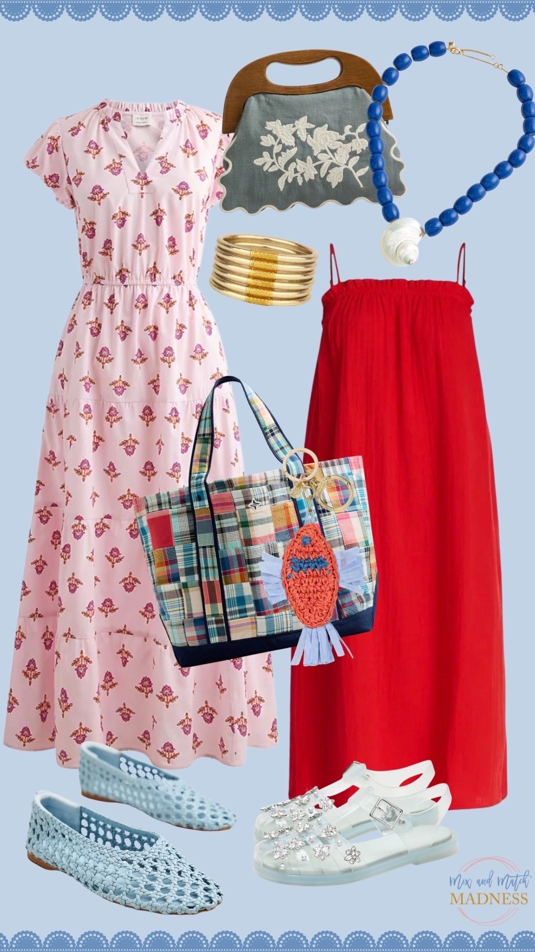 Summer vibes are here! Just can’t get enough of the red, white and blue!