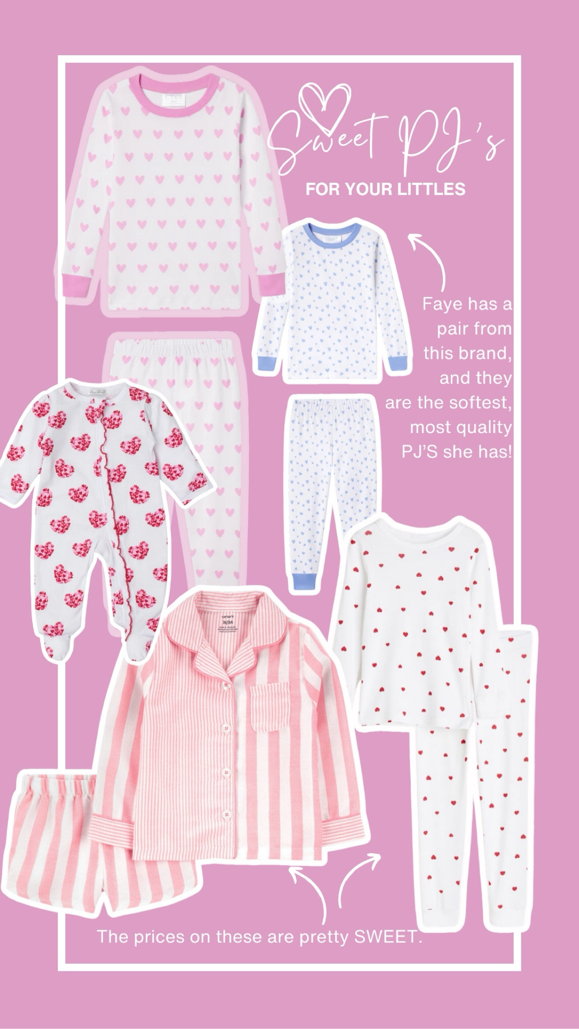 Valentines Pajamas baby and toddler 

#LTKbaby #LTKSeasonal