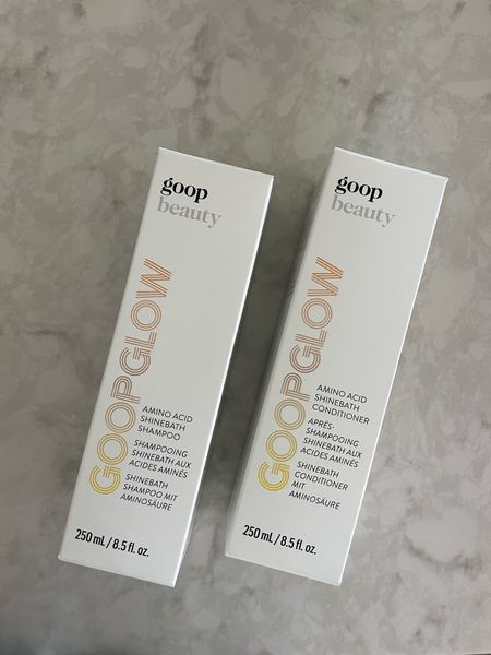 Love this new shampoo and conditioner by goop! Really makes your hair so shiny. Also love the scalp scrub shampoo - great to use once a week + comes in a travel size!

#LTKtravel #LTKunder50 #LTKbeauty