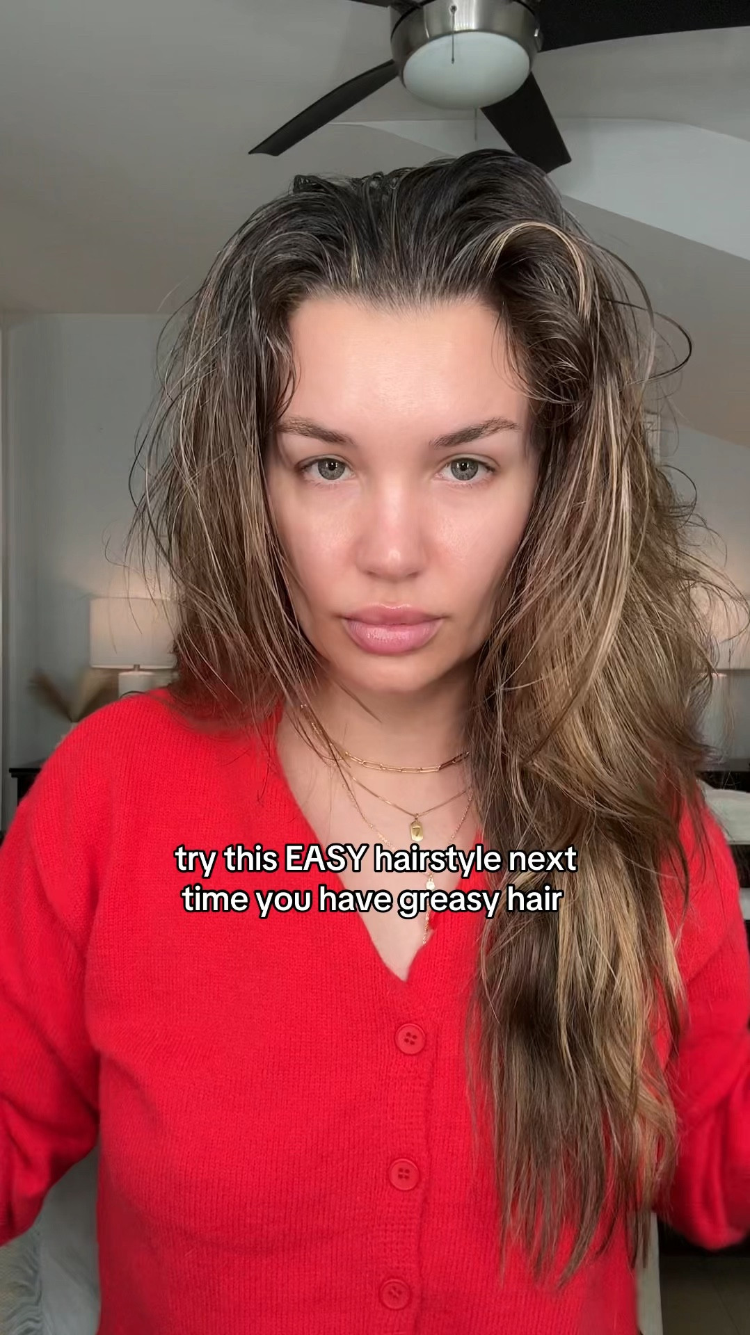 EASY hairstyle for greasy hair ✨

#LTKStyleTip #LTKBeauty