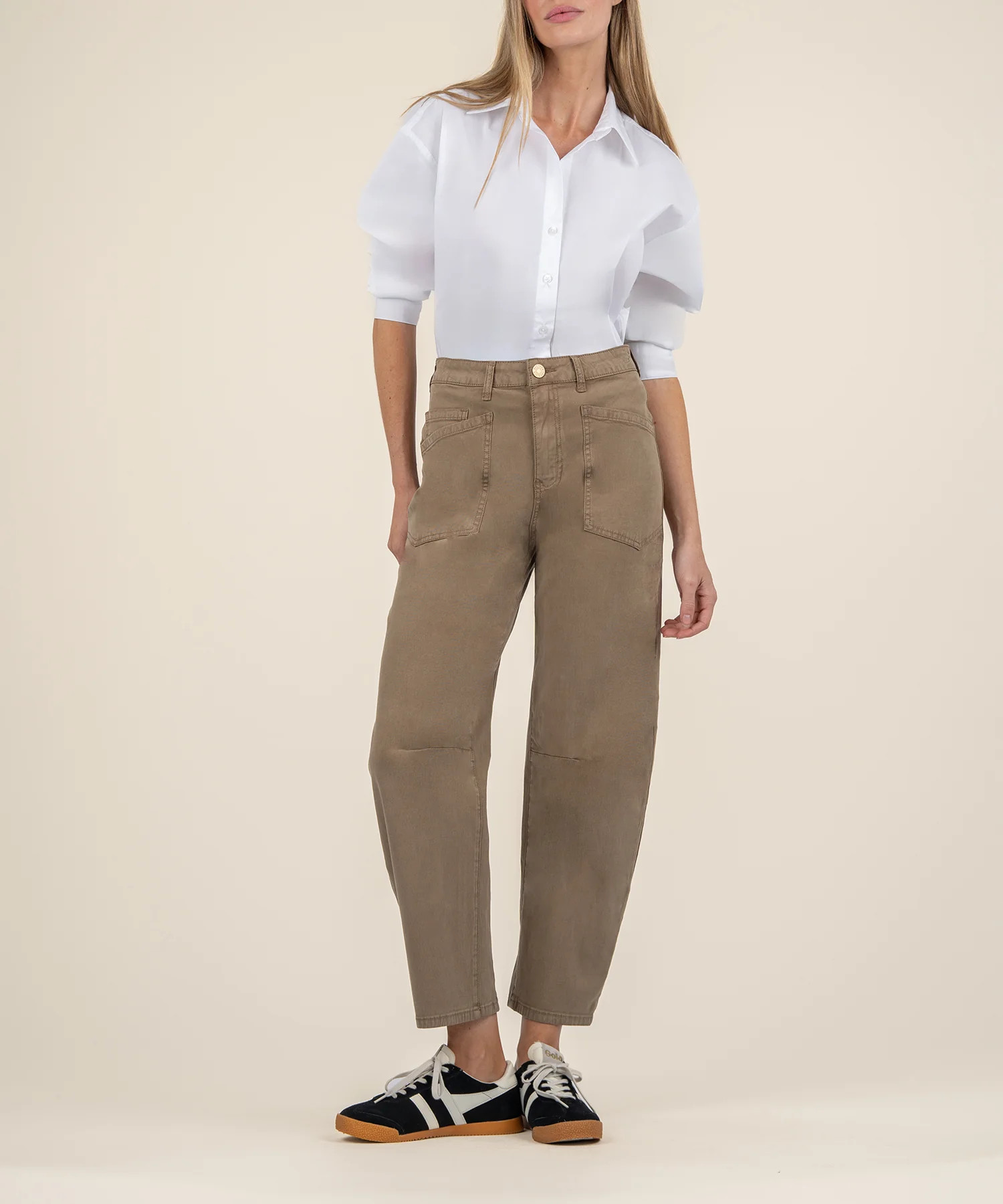 Ashlyn High Rise Barrel Leg - Kut from the Kloth | Kut From Kloth