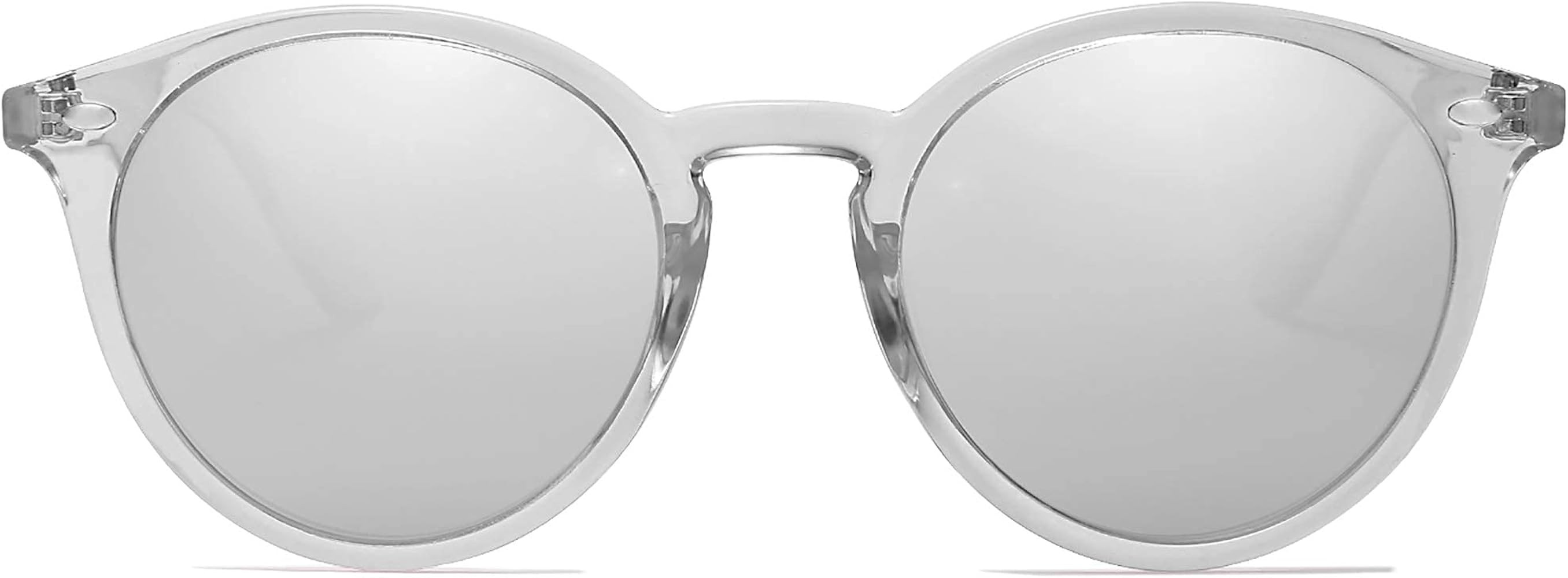 SOJOS Retro Round Polarized Sunglasses for Women Men Classic Vintage Sunnies SJ2069 | Amazon (US)