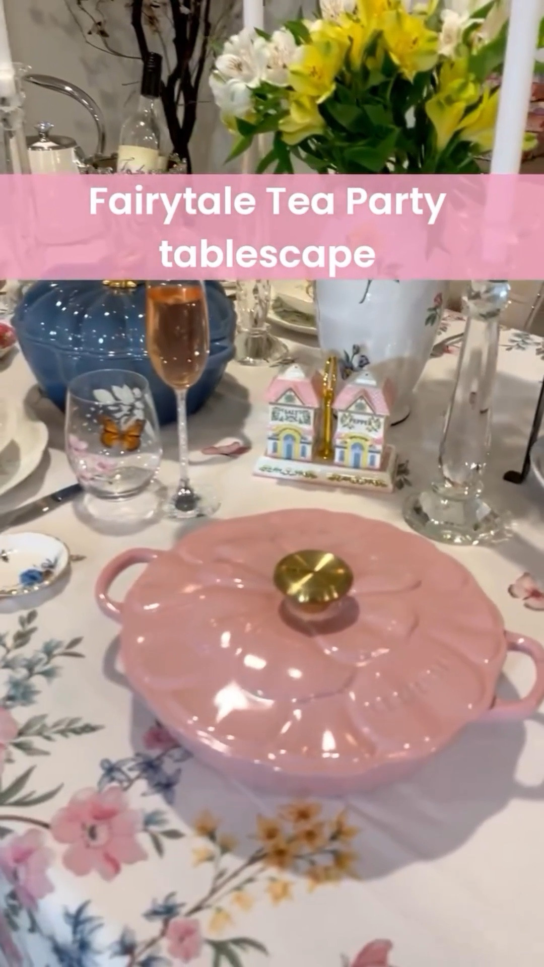 Host a magical birthday party for her. This Fairytale themed tablescape is just perfect for a brunch, garden party or tea party. Almost Everything shown is linked in LTK or thrifted:) #explorepage✨ #hosting #homedecor #teapartytheme #birthdayparty

#LTKstorytime #LTKvlog #LTKdayinmylife