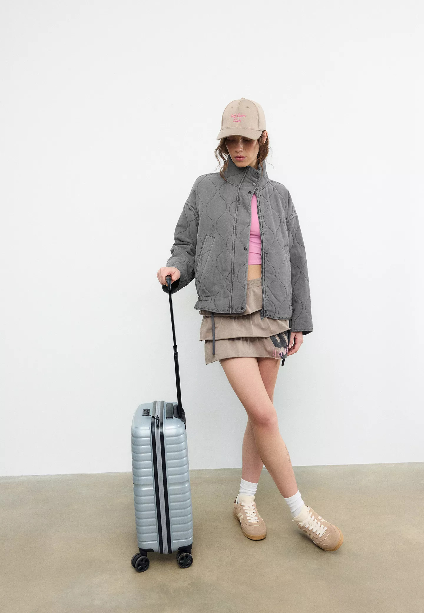 Puffer jacket - Women's fashion | Stradivarius United Kingdom | Stradivarius (UK)