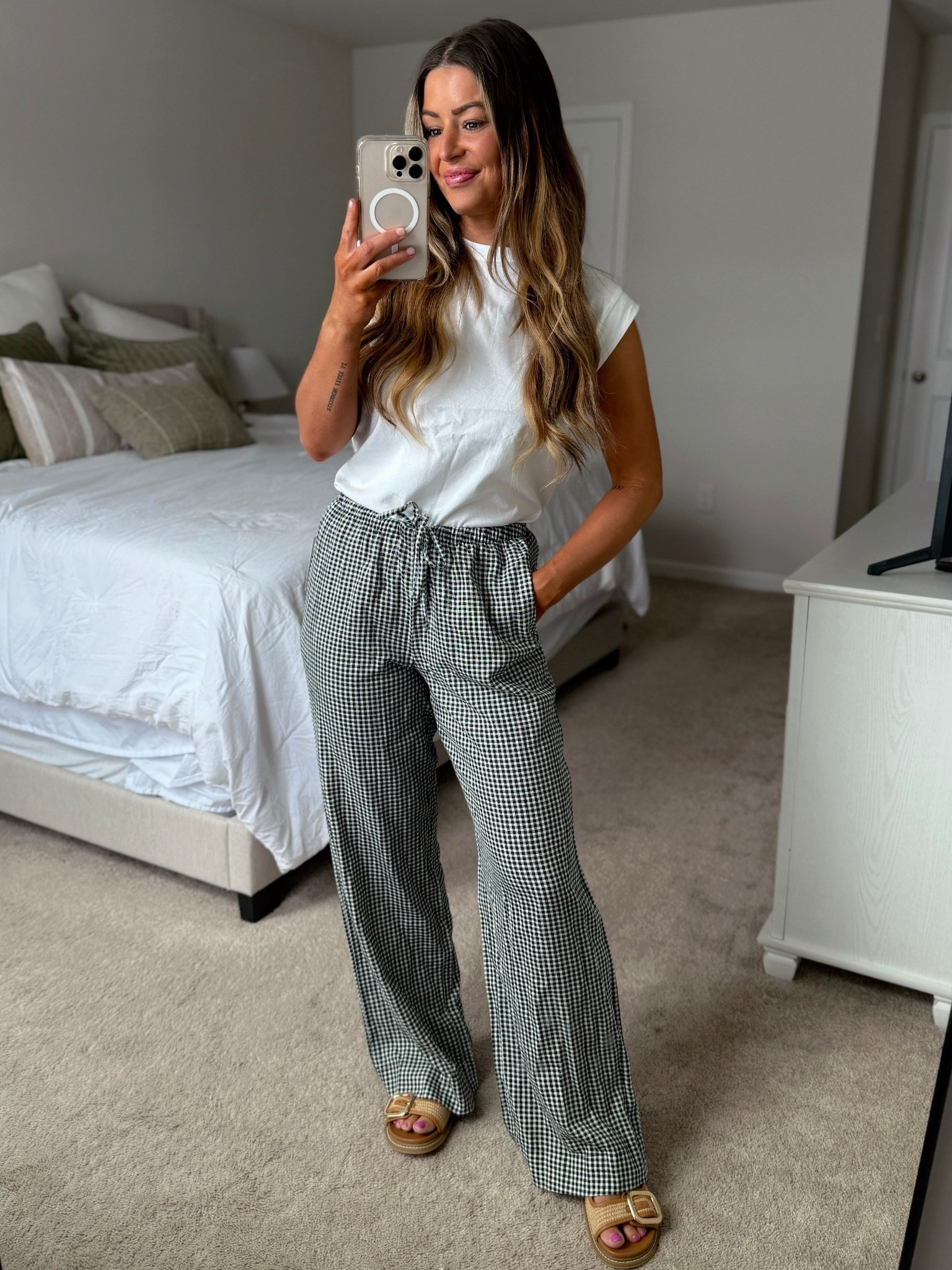 Target outfit! Small in both!🫶🏼✨
! I’m 5’4 130lbs

Target finds, target style, target women’s clothing, matching set, active set, wide leg sailor pants, mesh flats, rattan sandals, cowboy sweatshirt, capped sleeve t shirt, maxi dress, linen dress, camo pants, boxer pajamas pants 

#LTKSeasonal #LTKActive #LTKSpringSale

#LTKSeasonal #LTKSpringSale #LTKWatchNow

#LTKSpringSale #LTKU #LTKSeasonal