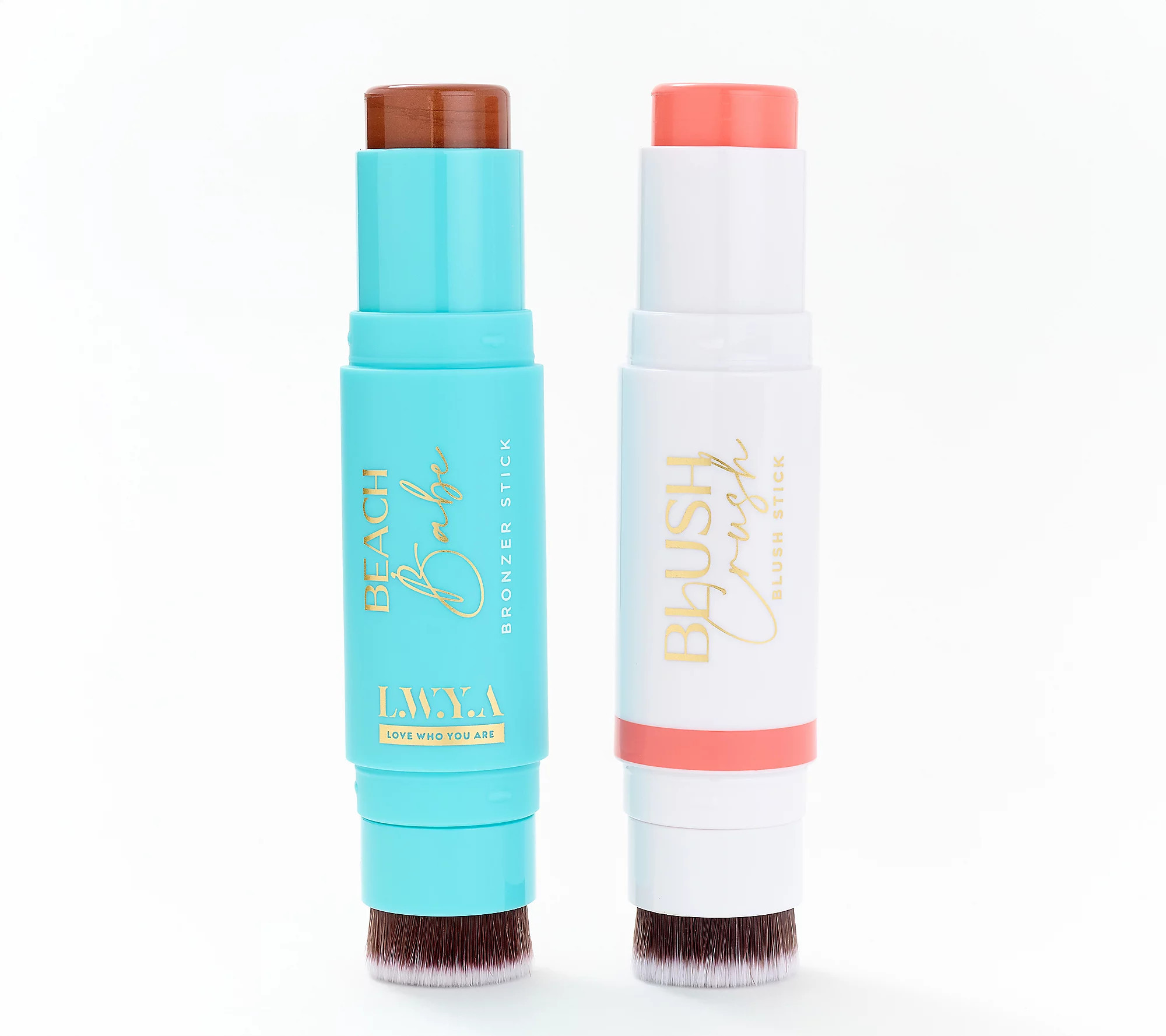 LWYA by Kim Gravel Blush and Bronze Stick Duo | QVC