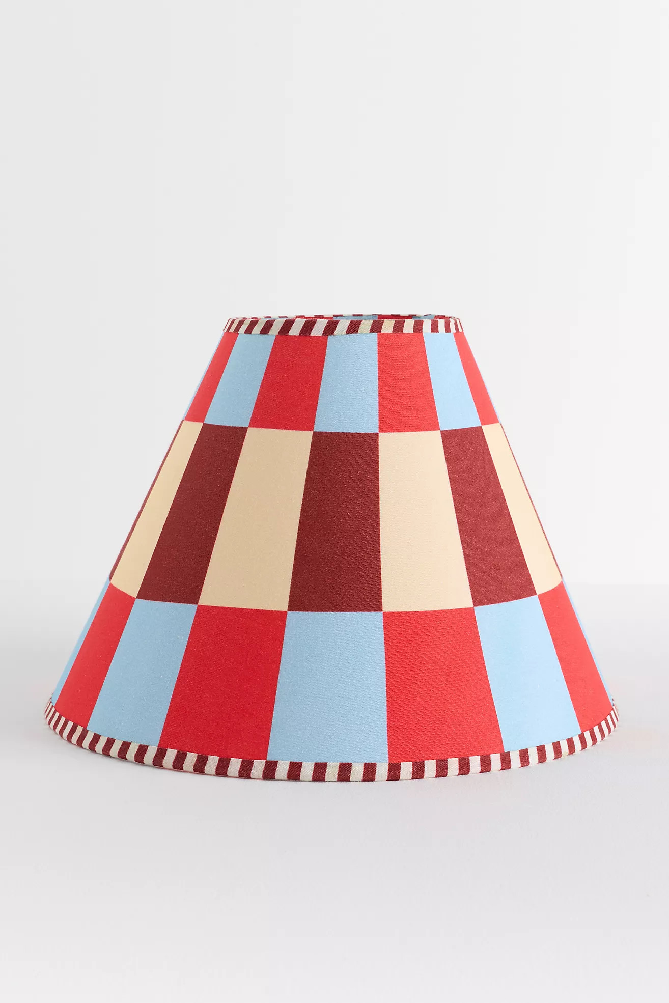 Damson Madder Geometric Printed Empire Lamp Shade | Anthropologie (US)