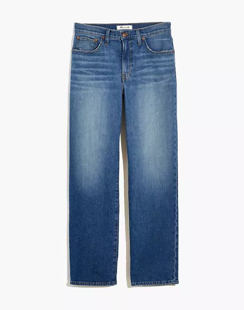 The Mid-Rise Perfect Vintage Straight Jean in Marchman Wash | Madewell