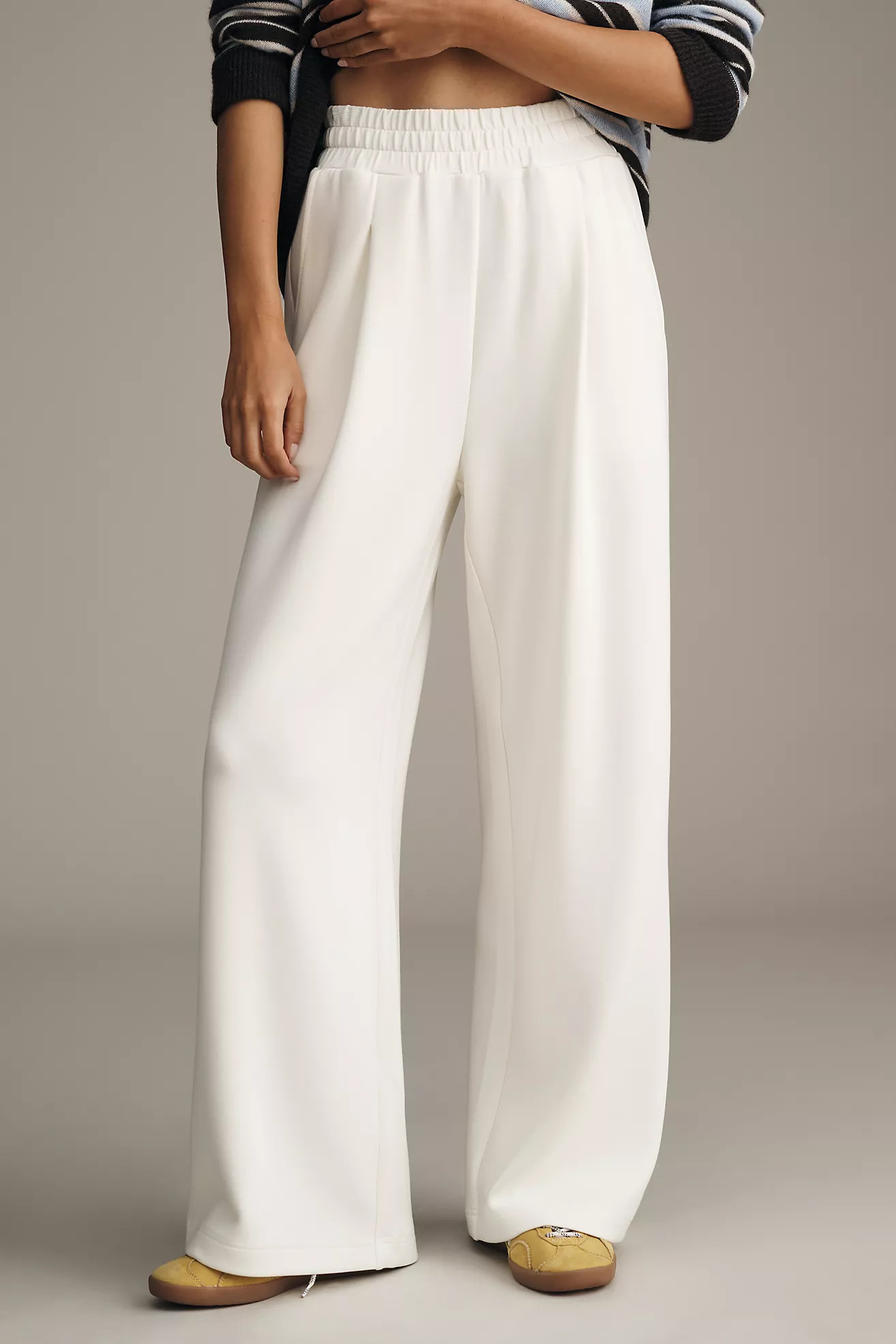 Varley Extra-Wide-Leg Pull-On Pants | Anthropologie (US)
