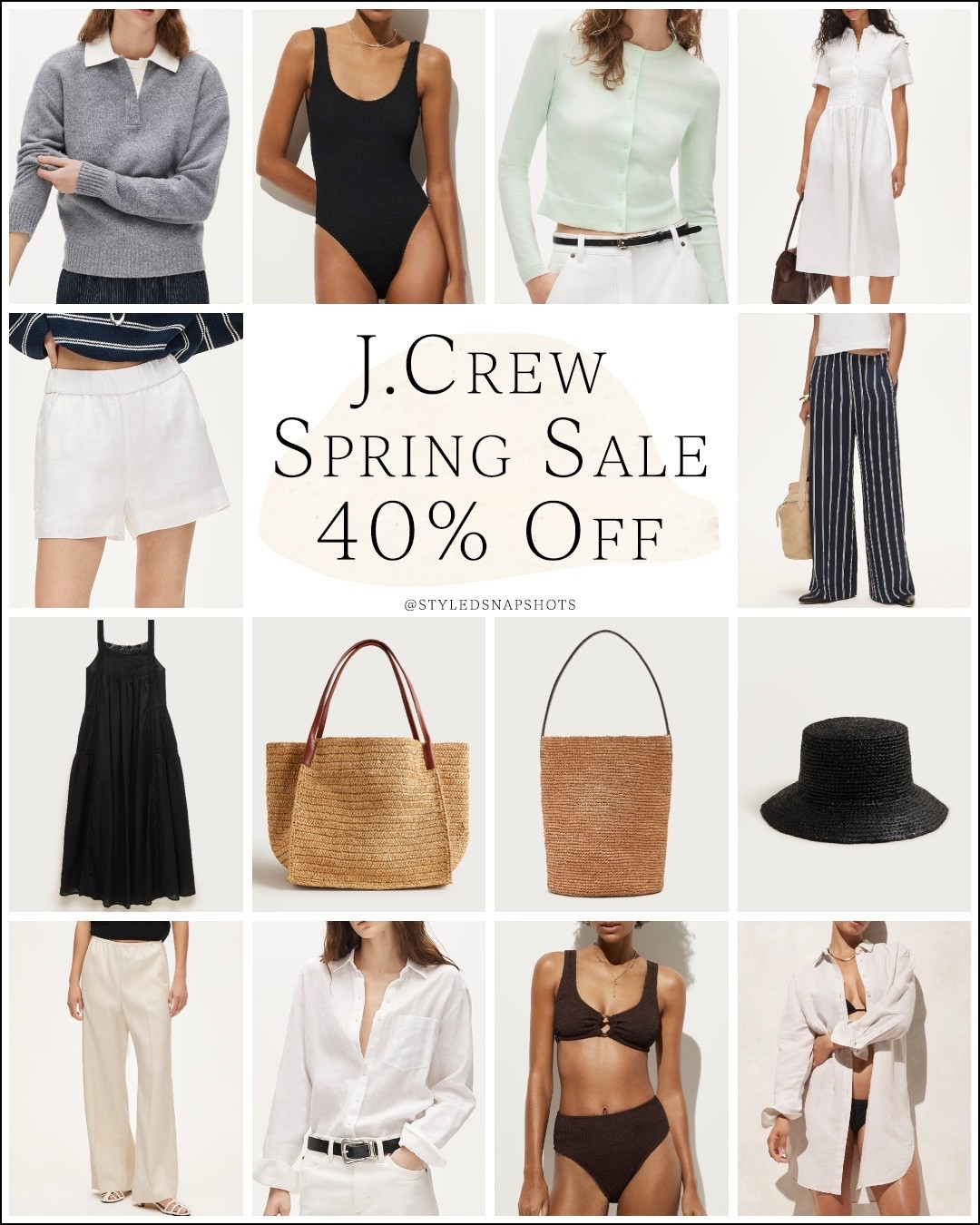 40% off @jcrew is ending soon!! 

resort wear, spring break, swim cover up 

#LTKSaleAlert