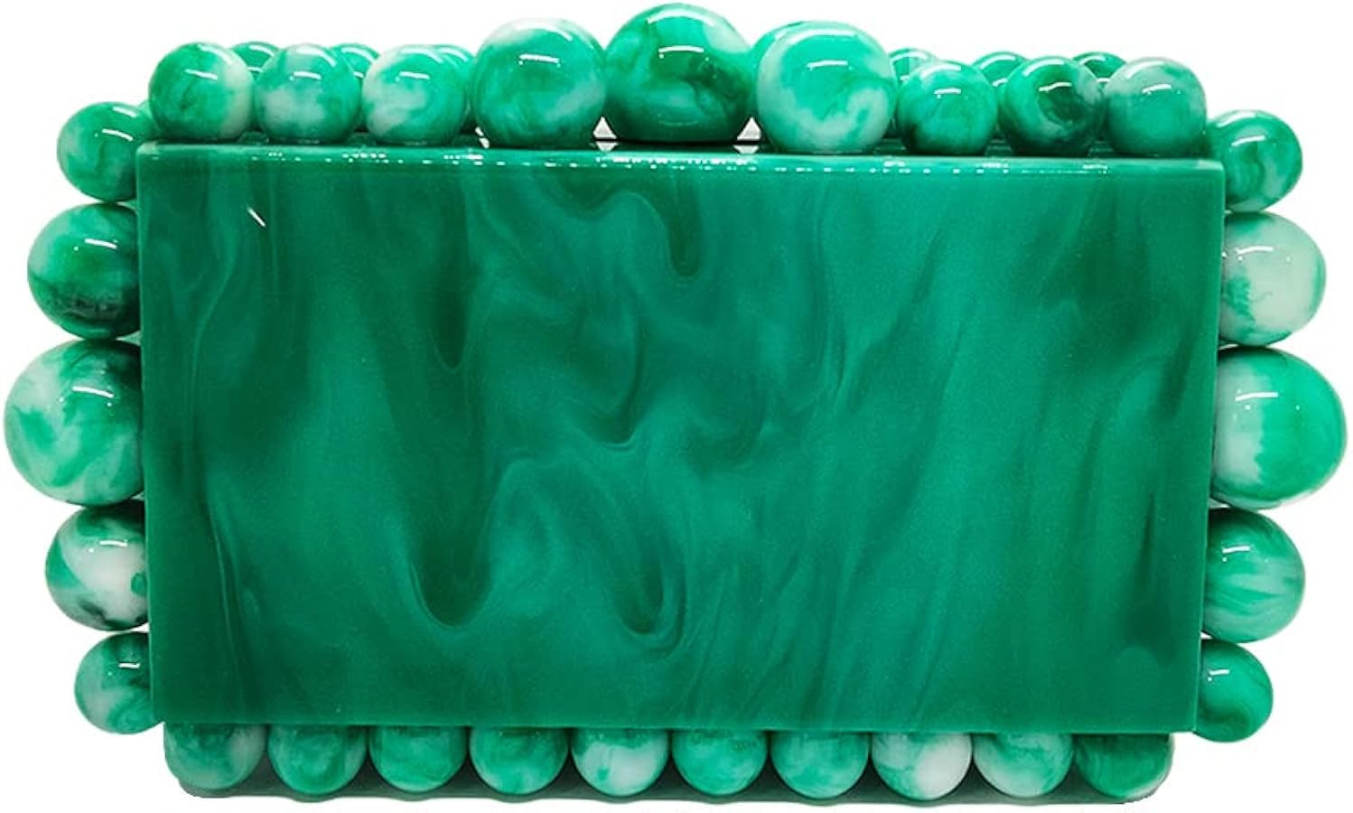 CUXVA Acrylic Evening Clutch Bag for Women Glitter Marble Purse Handbag for Wedding Cocktail Part... | Amazon (US)