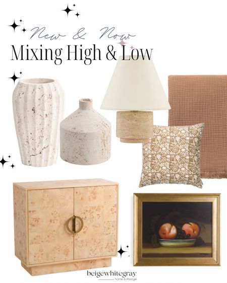 Can you guess what’s designer and not?? Get the curated designer look by mixing high and low decor. I mean this burl wood cabinet is so good and it’s from TJ Maxx. 

#LTKstyletip #LTKSeasonal #LTKhome