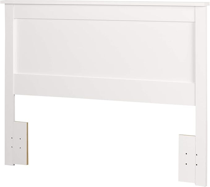 South Shore Vito Headboard Full/Queen , 54/60-Inch, Pure White | Amazon (US)