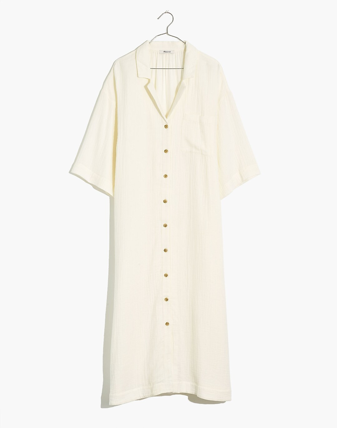 Lightestspun Cover-Up Maxi Shirtdress | Madewell