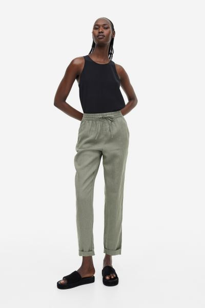 Linen Joggers | H&M (US + CA)