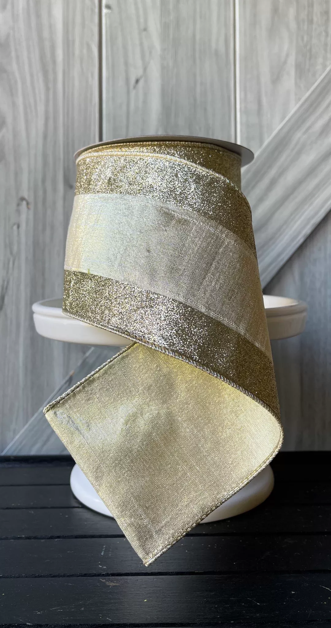 Farrisilk Ribbon, Pearl Ivory Ribbon | Handmade Decor