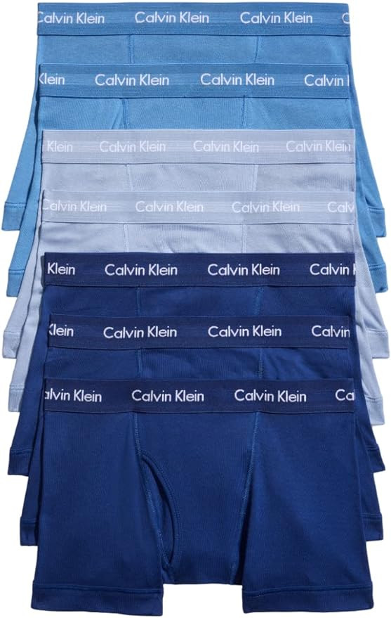 Calvin Klein Men's Cotton Classics 7-Pack Trunk | Amazon (US)