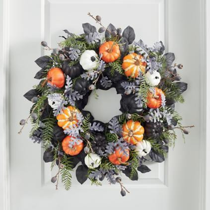 Happy Halloween Wreath | Grandin Road