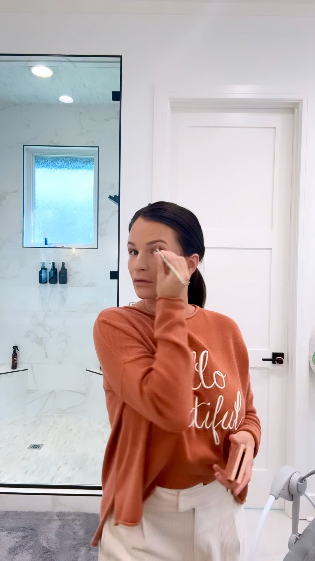 Quick quick makeup tutorial lol here are all the products I used plus the pants I’m wearing. All of these makeup up products are my daily products. 

Tarte- use my code Sydney for 15% off 
SYDRAE is active on Dibs for 15% off #LTKHoliday


#LTKfindsunder50 #LTKbeauty