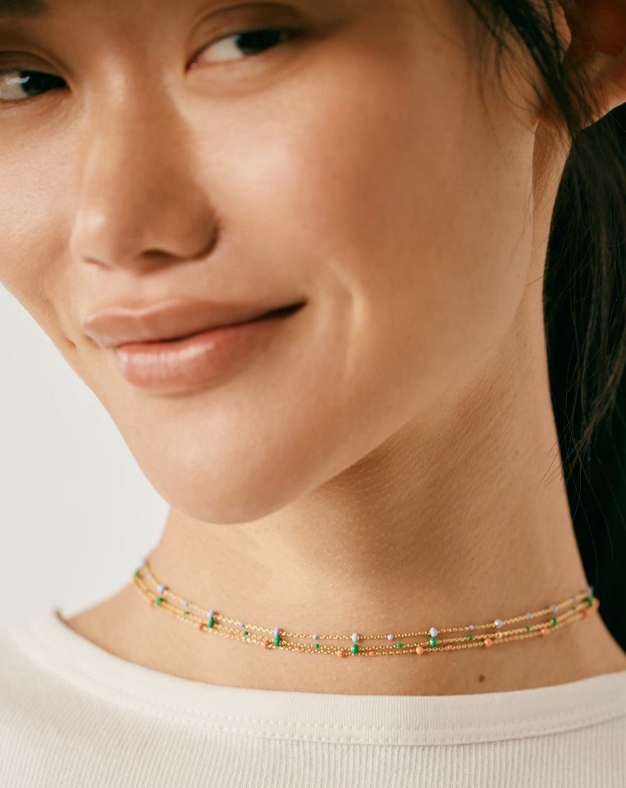 These dainty necklaces are also in the Anthro sale! Multiple colors to choose from! Extra 40% in cart! #anthrosale #necklaces

#LTKSaleAlert #LTKFindsUnder50 #LTKStyleTip